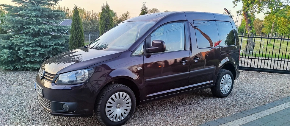 Volkswagen Caddy cena 39900 przebieg: 173000, rok produkcji 2012 z Tarnowskie Góry małe 704